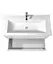 Тумба Мойдодир MoonShine 100 з умивальником Cosmo 100 підлогова Білий - мініатюра 5