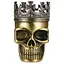 Гриндер для измельчения табака D&K Череп в короне DK-5067-B Gold (15700) - миниатюра 1