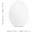 Мастурбатор-яйцо Tenga Egg Misty (туманный) - миниатюра 2