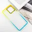 Чехол Epik TPU+PC Fresh sip series для Xiaomi Redmi 12 Бирюзовый / Оранжевый - миниатюра 5
