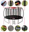 Батут із внутрішньою сіткою inSPORTline Flea PRO 430 см чорний (23881) - мініатюра 2