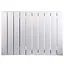 Радіатор біметалевий секційний Queen Therm 500/100 Vertical (кратно 10), Білий - мініатюра 10