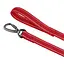 Поводок для собак Barksi Сotton с карабином на замке 500x2 см красный - миниатюра 2