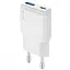 Зарядний пристрій Proove Slender 30W (Type-C + USB) white (WCSL30110002) - мініатюра 1