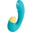Вакуумний стимулятор клітора з вібрацією Pleasures Premium Blizzard (бірюзовий) - мініатюра 1
