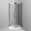 Душевая кабина Am.Pm Like 90x90 см стекло прозрачное без поддона хром матовый W83UG-315-090MT, Универсальная, прозрачная, хром матовый - миниатюра 8
