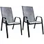 Комплект садових стільців Chomik Garden Line Cortina сірий - мініатюра 7