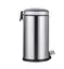 Мусорное ведро Mixxus Premium Topper-TC0205 SS Color с плавным закрытием овальное 5 л нержавейка (MI7059)  - миниатюра 2