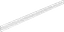 Настінна планка Hansgrohe WallStoris 70.0 x 3.3 x 1.2 см Matt White 27904700, Білий матовий - мініатюра 1