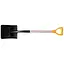 Лопата совкова Mastertool 225 x 275 мм ручка дерево - мініатюра 1