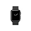 Ремінець Creasted для годинника Milanese loop steel bracelet Apple watch, 42 44 мм Black - мініатюра 3