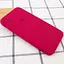 Чохол Epik Silicone Case Square Full Camera Protective AA для Apple iPhone XS Max 6.5 Червоний/Rose Red - мініатюра 2