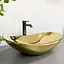 Умивальник VBI Turin gold glossy накладний VBI-011509, Золотий - мініатюра 1