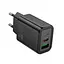 Адаптер сетевой HOCO Gentle charger N61 1USB/1Type-C, 20W/3A, PD/QC| - миниатюра 1