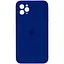 Чохол Epik Silicone Case Square Full Camera Protective AA для Apple iPhone 11 Pro Max 6.5 Синій/Deep navy - мініатюра 1