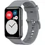 Ремешок DK для Huawei Watch Fit / Fit SE Silicone Sport Full Light Classic (grey) - миниатюра 1