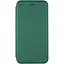 Шкіряний чохол-книжка Epik Classy для Xiaomi Redmi Note 12 4G Зелений - мініатюра 1