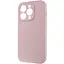 Чехол Epik Silicone Case Full Camera Protective AA NO LOGO для Apple iPhone 13 Pro Max 6.7 Розовый/Chalk Pink - миниатюра 3