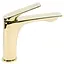 Смеситель для умывальника Rea Avalon gold низкий REA-B1118 Золотой - миниатюра 2