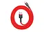 Кабель Baseus Cafule Cable USB For Lightning 1.5A 2m Red+Red - мініатюра 5