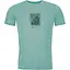 Футболка Ortovox 120 Cool Tec MTN Cut TS W S Бірюзова (1054-025.001.1218) - мініатюра 1