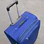 Набір тканинних валіз 3в1 з кодовим замком та телескопічною ручкою синій (24-292) - мініатюра 4