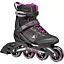 Ролики Rollerblade Zetrablade W 38 Black/Pink (1012-86B0751480-NJ01-240) - мініатюра 1