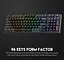 Клавіатура механічна ігрова з підсвічуванням Fantech ATOM96 AMK-890 Blue switch, Eng/Укр/Рус, Black-Grey - мініатюра 8