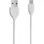 Кабель MicroUSB Remax Lesu RC-050m білий - мініатюра 1