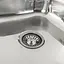 Кухонна мийка з нержавіючої сталі Valeso поліровка 8050 L (0,7/160 мм), Polish - мініатюра 5