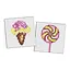 Алмазна мозаїка "LOL Surprise! Морозиво і льодяник" AMG1183 на самоклеючій основі 9x9 см - мініатюра 1