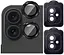 Защитное стекло DK для Apple iPhone 16 Plus на камеру Lens Metal Ring Eagle Eye 018465 black 2 шт. - миниатюра 2