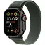 Смарт-часы Apple Watch Ultra 2 49mm Black Titanium Case with Green Trail Loop S/M (MYTJ3+MYQ33) [114886] - миниатюра 1