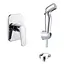 Набір гігієнічного душу прихованого монтажу Imprese Praha new SET20220103, Хром - мініатюра 1