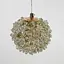 Підвісний світильник куля із декоративного каміння d13 см | Арт. A 886/1 FGD | Line F - мініатюра 3