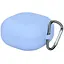 Чохол-накладка DK Silicone Candy Friendly карабін для Samsung Galaxy Buds 2 (R177) (011386) (lilac) - мініатюра 1