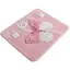 Килимок для ванної кімнати Chilai Home Mari Pembe 50 x 60 - мініатюра 1