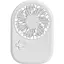 Портативный вентилятор DK N12-B White [136008] - миниатюра 1
