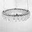 Кольцевая хрустальная люстра в хроме Ø 40 см Ст. 33038-400 CH | Line F - миниатюра 7