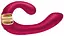 Вібратор Shunga Miyo Intimate 18.5 см малиновий - мініатюра 3