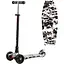 Самокат Best Scooter 75.5-87х55.5х13 см Чорно-білий 000254957 - мініатюра 1
