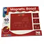 Розвиваюча гра G-Toys Планшет Дощечка магнітна металеві кульки 748 шт. картки 10 шт. - мініатюра 1