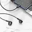 Дротові навушники Hoco M123 Glory, універсальні цифрові earphones with microphone, Type-C, 1.2m, black - мініатюра 5