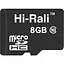 Карта памяти Hi-Rali microSDHC, 8Gb, Class10, без адаптера (HI-8GBSDCL10-00) - миниатюра 1