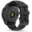 Garmin Fenix ​​E 47mm AMOLED Slate Gray Steel with Black Silicone Band (010-03025-03/01) - мініатюра 2