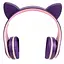 Бездротові дитячі навушники CAT EAR YW-018 з котячими вушками з підсвічуванням - мініатюра 2
