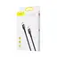 Кабель Baseus Cafule Type-C to Type-C PD 2.0 60W (2m) gray/black (CATKLF-HG1) - мініатюра 2