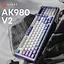 Клавиатура Ajazz AK980 V2 Gift V2 Switch White/Blue (AK980-V2-G-PWB) [156883] - миниатюра 6