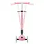 Самокат Globber Elite Lights колеса з підсвіткою 50 кг пастельно-рожевий (439-710-3) - мініатюра 7