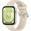Ремешок DK CDK для Huawei Watch Fit 4 Silicone Sport Classic (017792) (ivory) - миниатюра 2